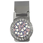 Flowers Pattern Floral Pattern Money Clips (CZ)  Front