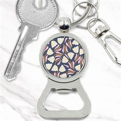 Flowers Pattern Floral Pattern Bottle Opener Key Chain by Vaneshop