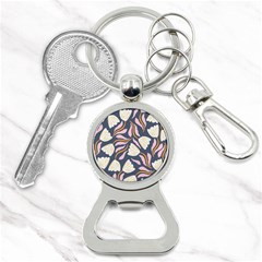 Flowers Pattern Floral Pattern Bottle Opener Key Chain by Vaneshop