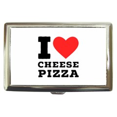 I Love Cheese Pizza Cigarette Money Case by ilovewhateva