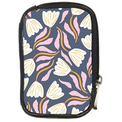 Flowers Pattern Floral Pattern Compact Camera Leather Case by Vaneshop