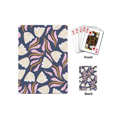 Flowers Pattern Floral Pattern Playing Cards Single Design (mini) by Vaneshop