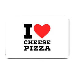 I Love Cheese Pizza Small Doormat