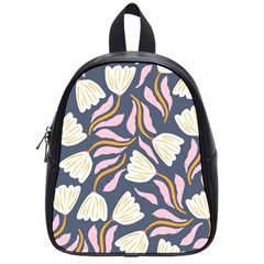 Flowers Pattern Floral Pattern School Bag (small) by Vaneshop