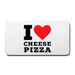 I Love Cheese Pizza Medium Bar Mat by ilovewhateva