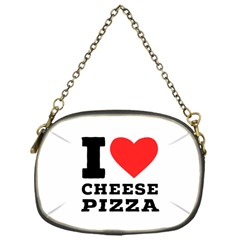 I Love Cheese Pizza Chain Purse (one Side) by ilovewhateva