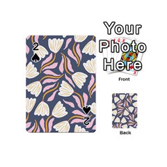 Flowers Pattern Floral Pattern Playing Cards 54 Designs (mini) by Vaneshop