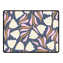 Flowers Pattern Floral Pattern Two Sides Fleece Blanket (small) by Vaneshop