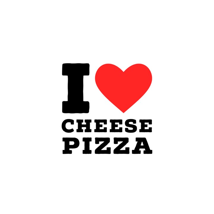 I love cheese pizza Play Mat (Square)