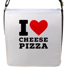 I Love Cheese Pizza Flap Closure Messenger Bag (s) by ilovewhateva