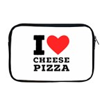 I love cheese pizza Apple MacBook Pro 17  Zipper Case Front