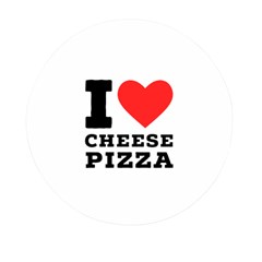 I Love Cheese Pizza Mini Round Pill Box (pack Of 5) by ilovewhateva