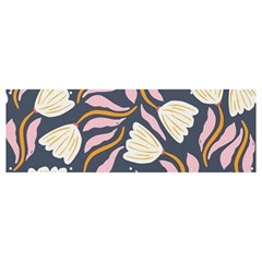 Flowers Pattern Floral Pattern Banner And Sign 12  X 4  by Vaneshop