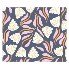 Flowers Pattern Floral Pattern Premium Plush Fleece Blanket (small) by Vaneshop