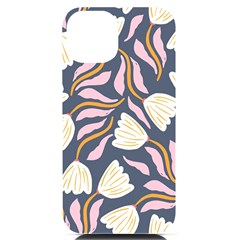 Flowers Pattern Floral Pattern Iphone 14 Black Uv Print Case