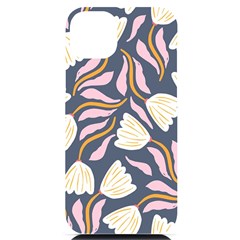 Flowers Pattern Floral Pattern Iphone 14 Plus Black Uv Print Case