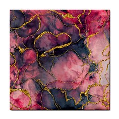 Pink Texture Resin Tile Coaster