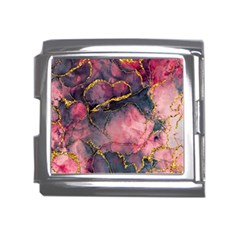 Pink Texture Resin Mega Link Italian Charm (18mm)