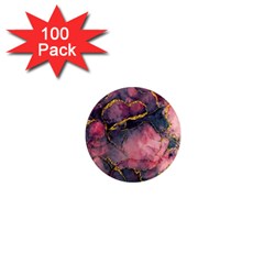 Pink Texture Resin 1  Mini Magnets (100 Pack) 