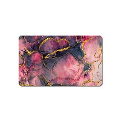 Pink Texture Resin Magnet (name Card)