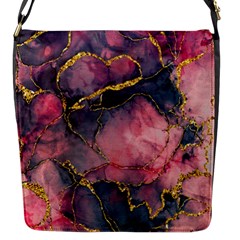 Pink Texture Resin Flap Closure Messenger Bag (s) by Vaneshop