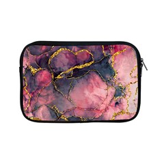 Pink Texture Resin Apple Ipad Mini Zipper Cases by Vaneshop