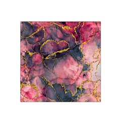 Pink Texture Resin Satin Bandana Scarf 22  X 22 