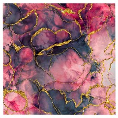 Pink Texture Resin Wooden Puzzle Square