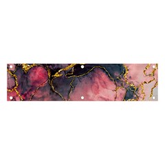 Pink Texture Resin Banner And Sign 4  X 1 