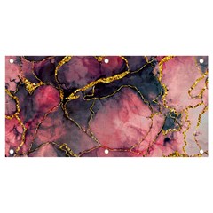 Pink Texture Resin Banner And Sign 4  X 2 