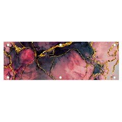 Pink Texture Resin Banner And Sign 6  X 2 