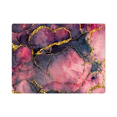 Pink Texture Resin Premium Plush Fleece Blanket (mini) by Vaneshop