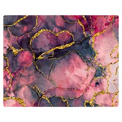 Pink Texture Resin Premium Plush Fleece Blanket (medium) by Vaneshop