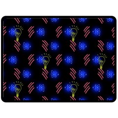 Background Pattern Graphic Fleece Blanket (large) by Vaneshop