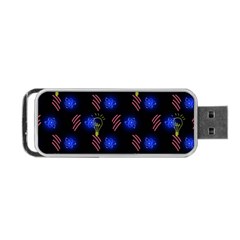 Background Pattern Graphic Portable Usb Flash (one Side) by Vaneshop