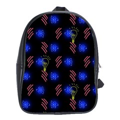 Background Pattern Graphic School Bag (xl) by Vaneshop