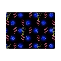 Background Pattern Graphic Premium Plush Fleece Blanket (mini)