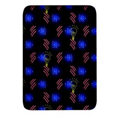 Background Pattern Graphic Rectangular Glass Fridge Magnet (4 Pack) by Vaneshop