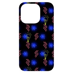 Background Pattern Graphic Iphone 14 Pro Black Uv Print Case by Vaneshop