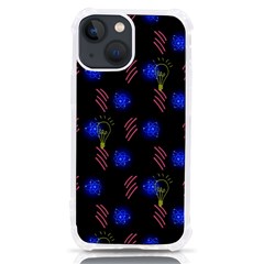 Background Pattern Graphic Iphone 13 Mini Tpu Uv Print Case