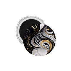 Pattern Gold Marble 1 75  Magnets by Vaneshop