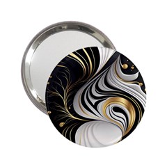 Pattern Gold Marble 2 25  Handbag Mirrors by Vaneshop