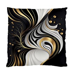 Pattern Gold Marble Standard Cushion Case (one Side)