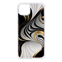 Pattern Gold Marble Iphone 14 Plus Tpu Uv Print Case