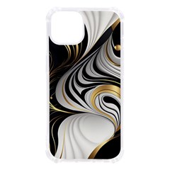 Pattern Gold Marble Iphone 13 Tpu Uv Print Case