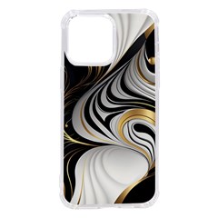 Pattern Gold Marble Iphone 14 Pro Max Tpu Uv Print Case by Vaneshop