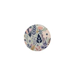 Flower Floral Pastel 1  Mini Buttons by Vaneshop