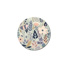 Flower Floral Pastel Golf Ball Marker (10 Pack) by Vaneshop