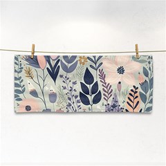 Flower Floral Pastel Hand Towel by Vaneshop