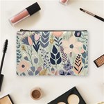 Flower Floral Pastel Cosmetic Bag (Medium) Front